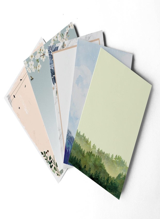 alterEgo A4 Loose Letter Stationery Paper, Pre-printed Sheets for Writing Poems, Letters and Lyrics with Complimentary Kraft Envelopes (50) - Image 4