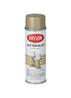 Krylon Glitter Blast Spray Paint Golden Glow 5.75oz