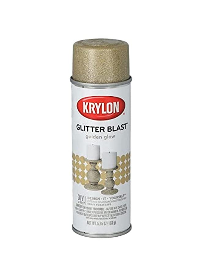 KRYLON - Krylon Glitter Blast Spray Paint Golden Glow 5.75oz - Image 1