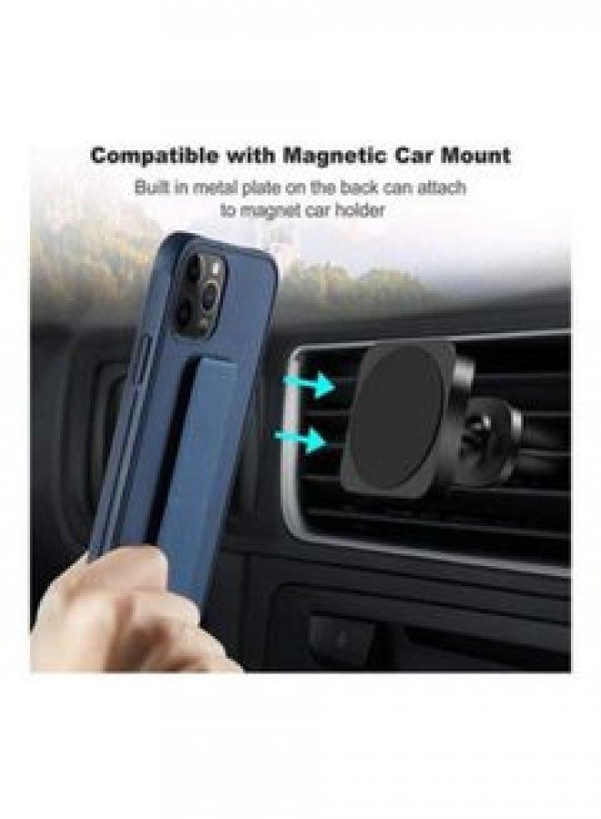 Protective Wrist Strap Hand Grip With Stand Back Cover For Apple iPhone 12 Pro - Image 4