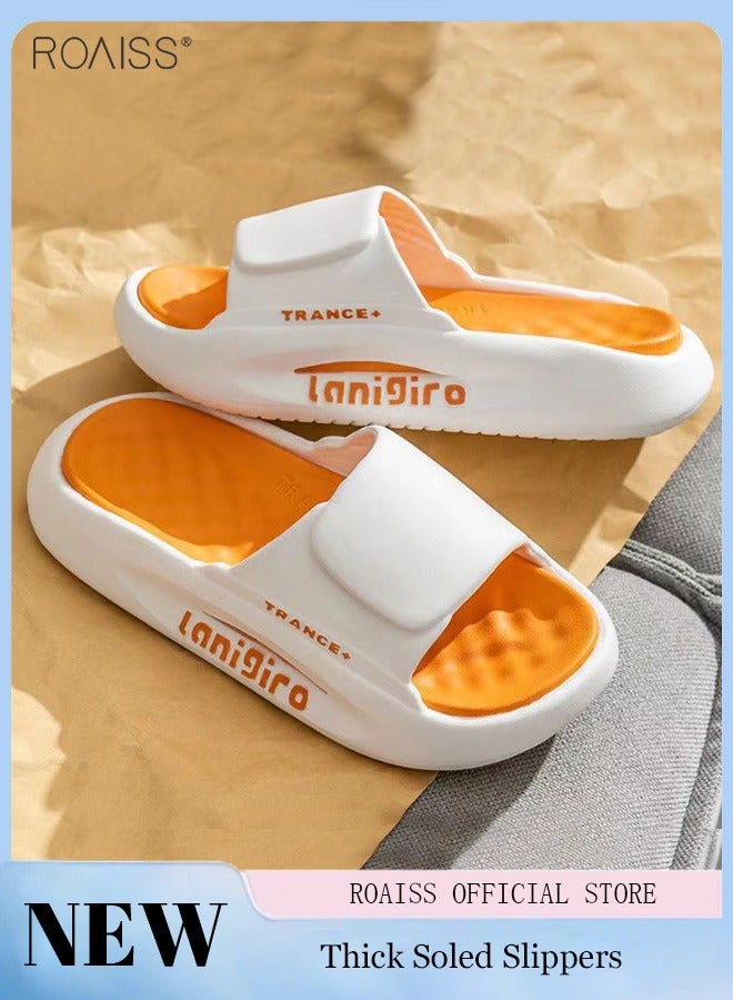 roaiss Non Slip Slippers For Lovers In Summer Super Soft Slippers Can Be Worn Outside Air Cushioned Slippers - Image 1
