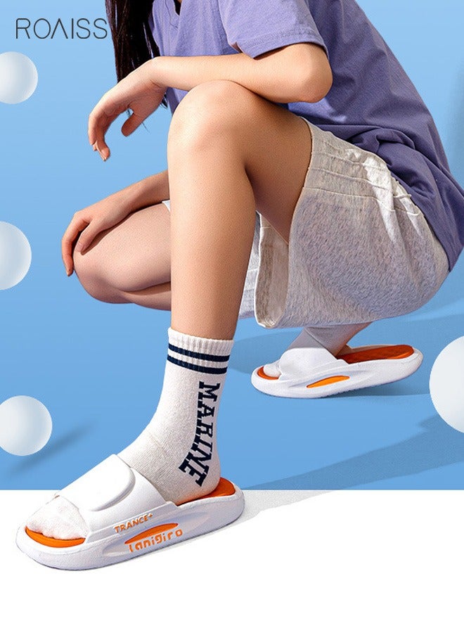 roaiss Non Slip Slippers For Lovers In Summer Super Soft Slippers Can Be Worn Outside Air Cushioned Slippers - Image 2
