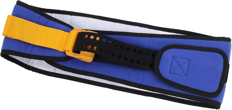 Pelvic Sling: Blue Size L Radiolucent Design - Reusable Medical-grade Polyester Secure Pelvic Stabilization for Emergency Settings, Fracture Management and Orthopedic Recovery - Image 1