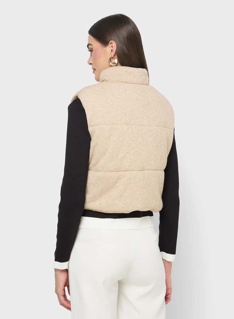 ايلا Padded Sleeveless Jacket