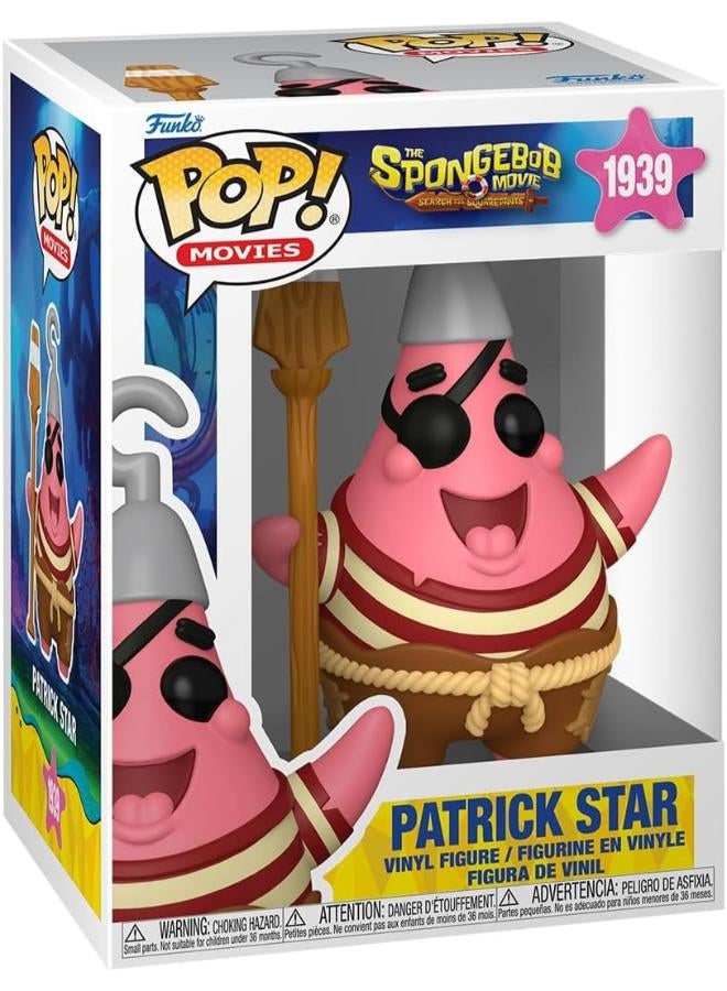 Funko Pop! Movies: The Spongebob Movie - Patrick Star - Collectable Vinyl Figure - Gift Idea - Official Merchandise - Toys for Kids & Adults - Cartoon Fans - Model Figure for Collectors - Image 1