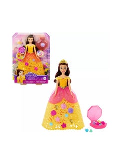 Disney Princess Disney Princess Flower Fashion Belle Doll  - Image 1