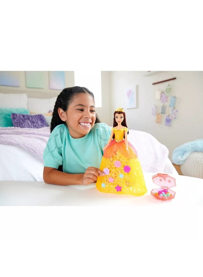 Disney Princess Disney Princess Flower Fashion Belle Doll - Image 3