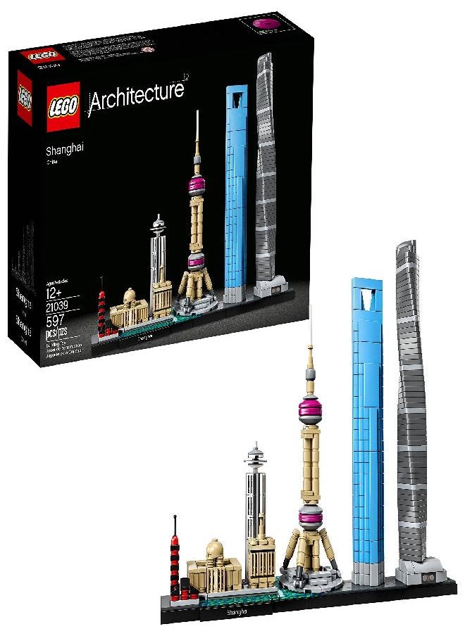 LEGO - LEGO Architecture Shanghai 21039 Building Kit (597 Pieces) - Image 1