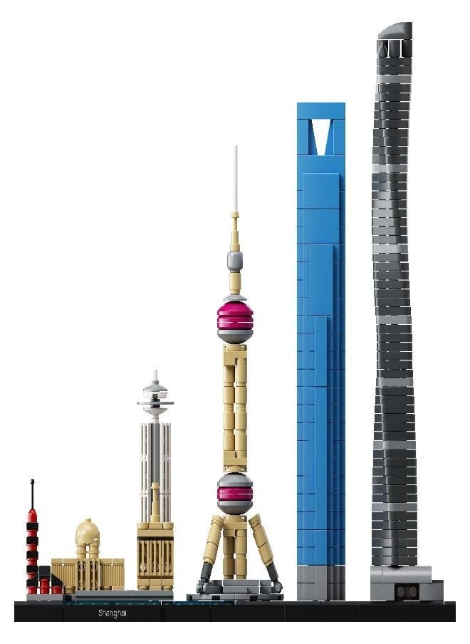 LEGO - LEGO Architecture Shanghai 21039 Building Kit (597 Pieces) - Image 1
