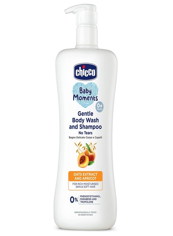Chicco Gentle Bodywash And Shampoo 500Ml With Rich Cream 100G - Image 1