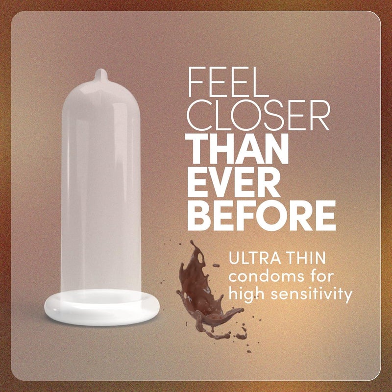 Bold Care Chocolate Flavored Condom and Lube Combo - Image 2