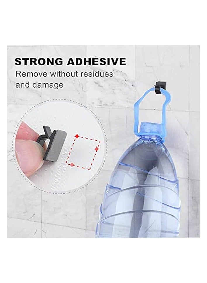 بروماس 50 مشبكًا لاصقًا لإدارة الكابلات القوية، مشابك سلكية قوية للجدار، أسفل المكتب، أضواء ، السيارة، كاميرا داش، إيثرنت - Image 5