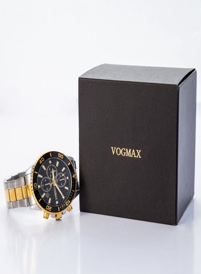 VOGMAX Watch for Men Water Resistant Men's Fashion Wrist Watch Waterproof Analog Quartz Stainless Steel Watches - Image 4