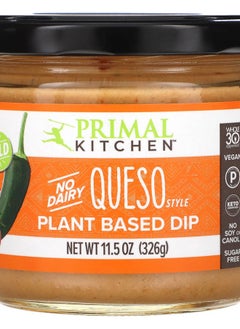 Primal Kitchen Queso Style Plant Based Dip Mild 11.5 oz (326 g) 