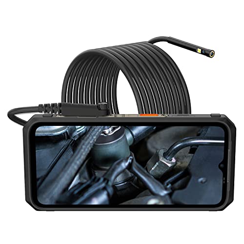Ulefone uSmart Endoscope E02 لسلسلة Ulefone Armor 30/29/28/27/26/24/21/18/Pad, مقاوم للماء بمعيار IP67, كابل نصف صلب بطول 2M, منظار ثنائي الكاميرا بقطر 5.5 مم, 7 أضواء LED - Image 1