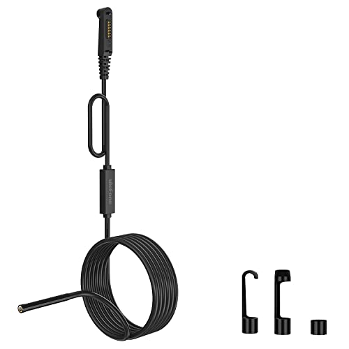 Ulefone uSmart Endoscope E02 لسلسلة Ulefone Armor 30/29/28/27/26/24/21/18/Pad, مقاوم للماء بمعيار IP67, كابل نصف صلب بطول 2M, منظار ثنائي الكاميرا بقطر 5.5 مم, 7 أضواء LED - Image 3