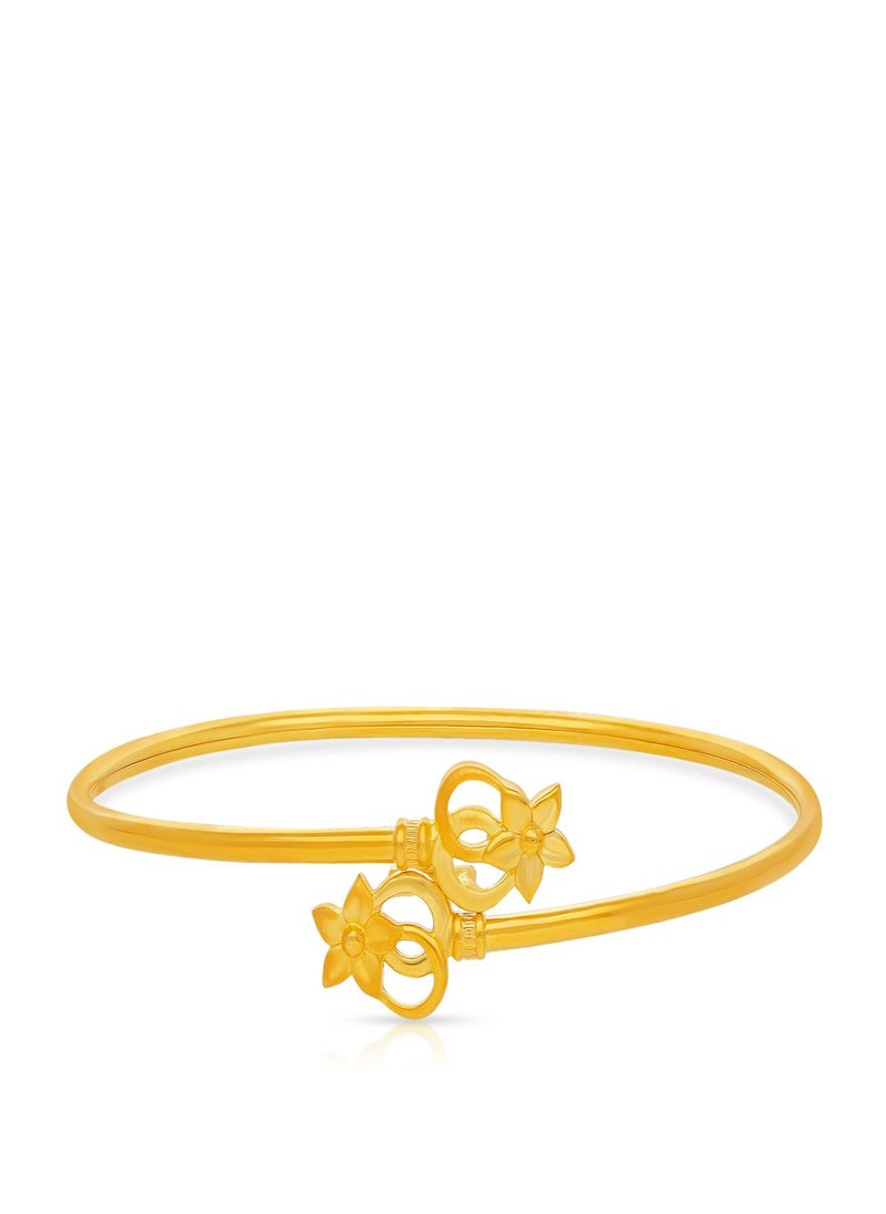 Malabar Gold and Diamonds 22k 916 Purity Malabar Gold Bangle DZBN110Y24  - Image 1