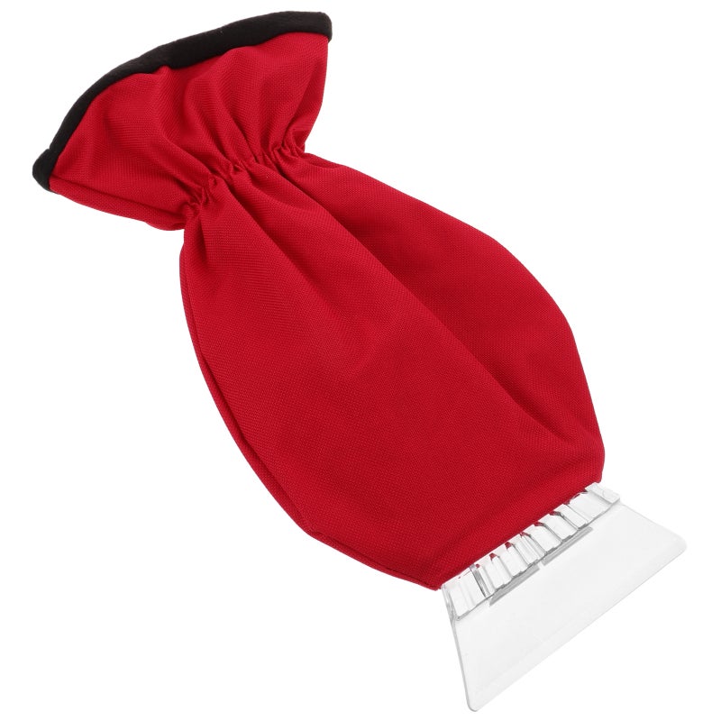 Ice Scraper With Glove Winter Car Windshield Ice And Snow Remover Shovel Auto Winter Ice Snow Scraper Mitt Sweeping Tool For Windshields - Image 5