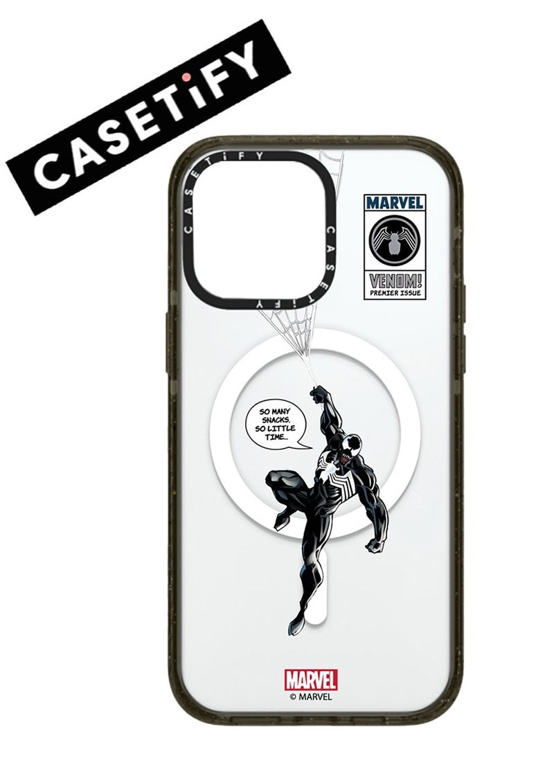 Casetify - Apple iPhone 13/14 Case,Fighting Venom Magnetic Adsorption Phone Case - Semi transparent - Image 1