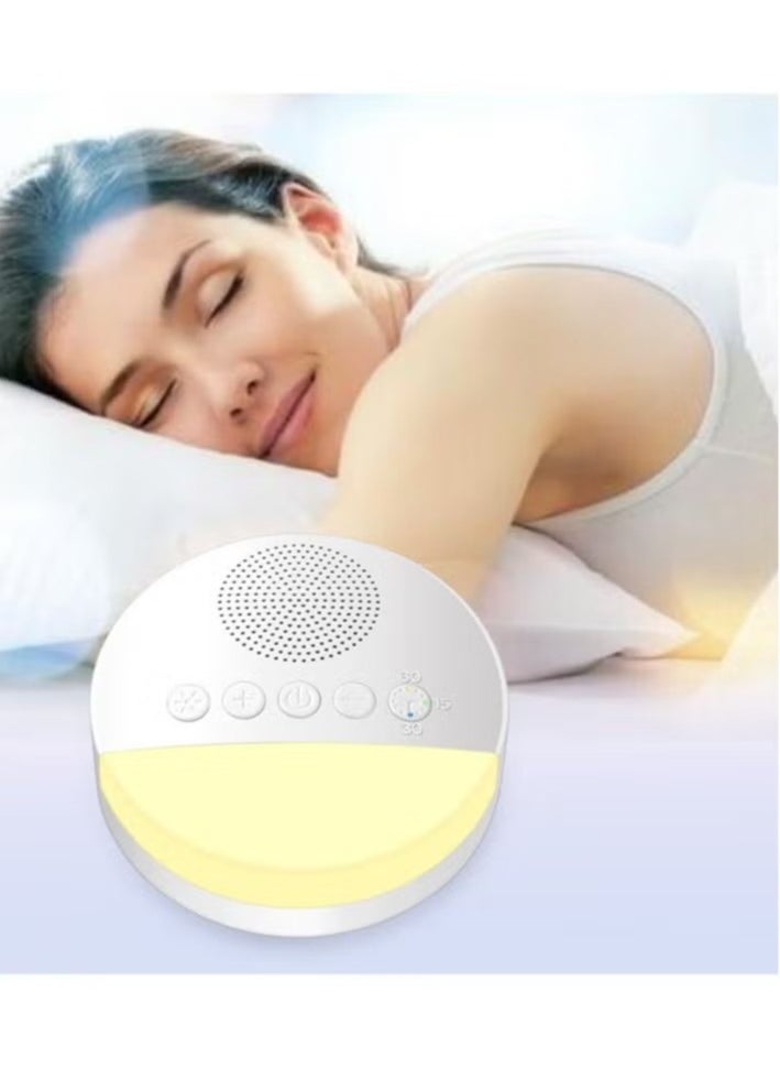 Gonice White Noise Sleep Machine Built-in 6 Soothing Sound Soft Breath Light 15/30/60 Intelligent Timing for People of All Ages  - Image 2