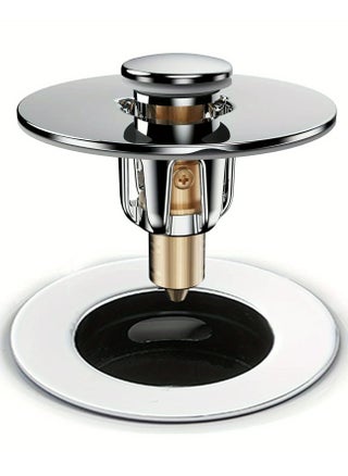 1-Pack Face Wash Basin Sewer, Bouncing Core, Washing Hands, Face Basin, Pool, Table Basin, Copper Core, Press-type Bouncing Core, Universal Leakage Plug - pzsku/Z94EC10837E0006EAA684Z/45/_/1708413295/b792b97e-2c43-40a0-a1aa-c209bef973ef