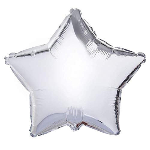 MOWO 50pcs Star Shaped Foil Balloons, 18' Helium Mylar Balloons, Self Sealing, Reusable, Assorted Color, For Party, Birthday, Wedding Decoration - Image 4