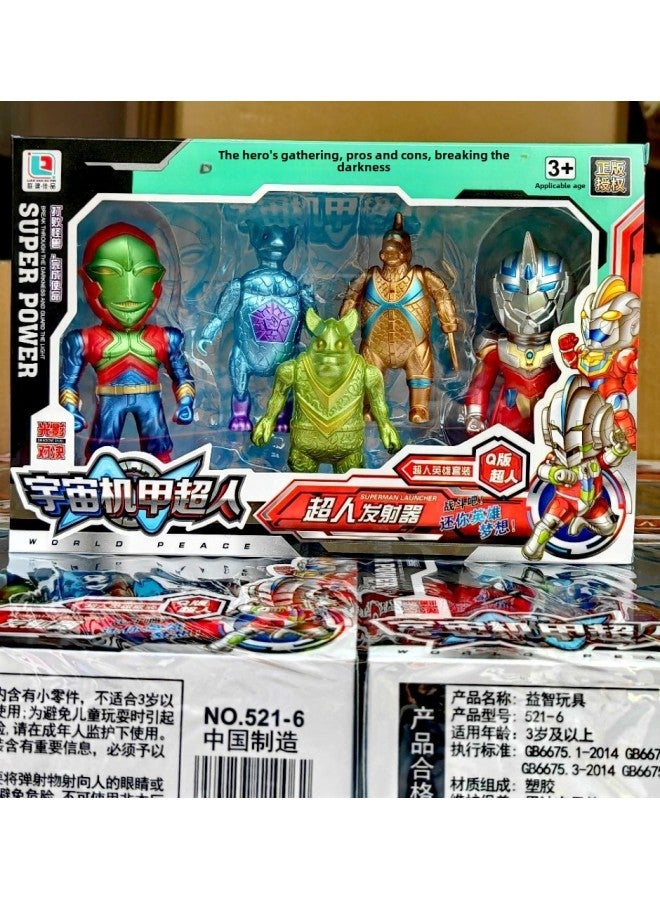 Large Small Size Variety Of Ottoman Superhero Universe Hero Hand-made Model To Push The Stall Gift-Color:Boxed 6 (size About 25*19) - Image 1