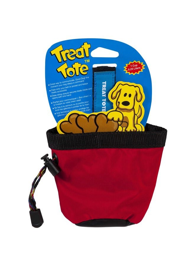 Chuckit! Treat Tote Dog Treat Pouch for Puppy Training, 1 Cup Capacity, Assorted Colors - Image 1