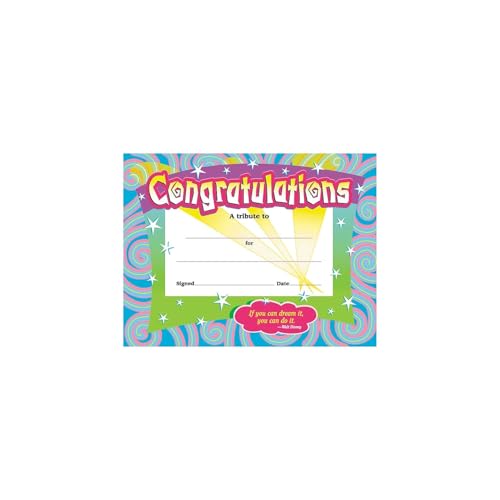 Trend Colorful Classics Certificates - Congratulations/Swirls - Image 4