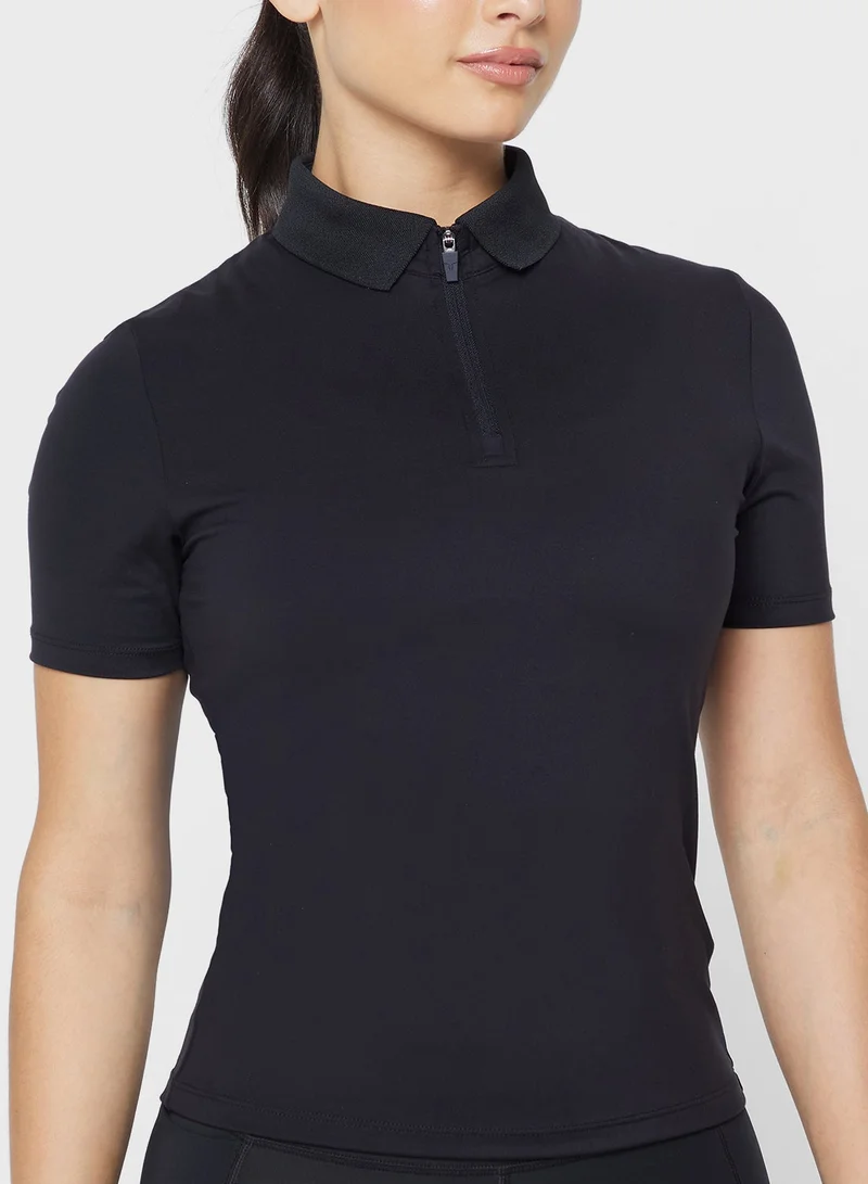 SQUATWOLF  Zip Up Polo T-Shirt for Women | Best Price UAE
