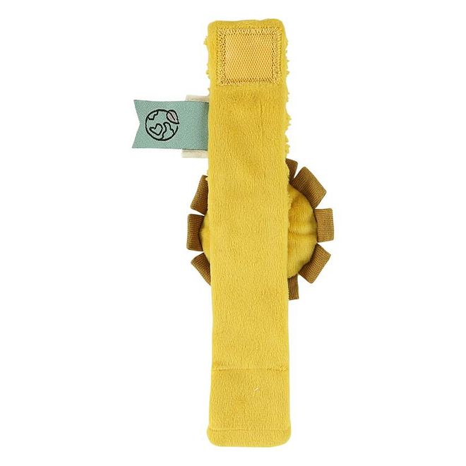 Trixie Mr. Lion Wrist Rattle, Comfortable, Soft, Gentle, 0 Months+, 17cm - Yellow - Image 2