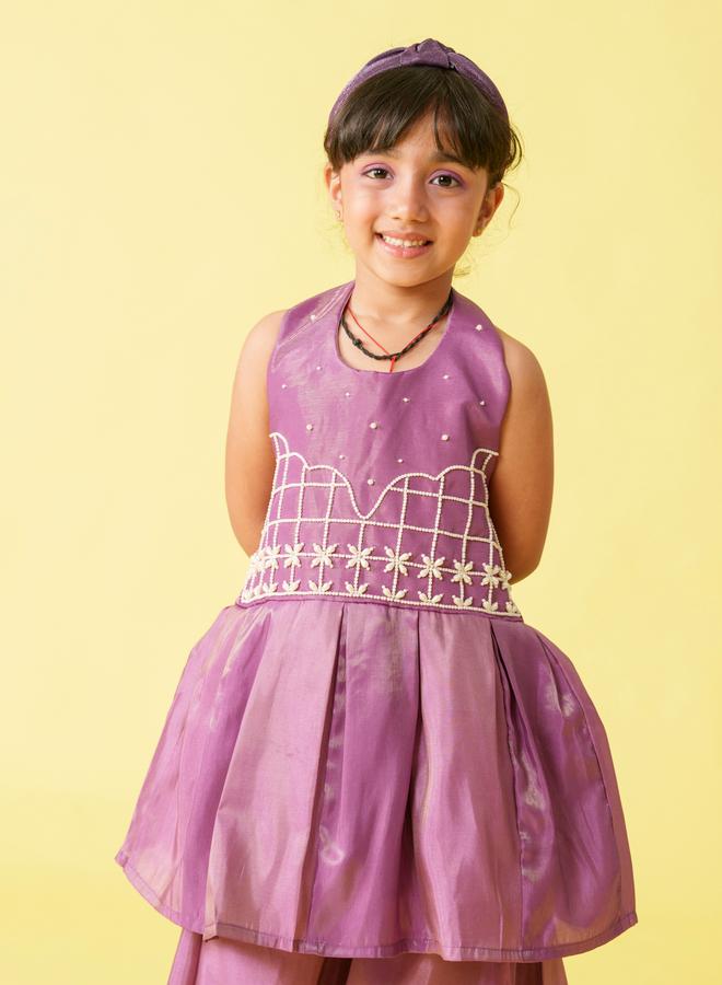 مايثيلي مجموعة من بنطال بالازو وبلوزة بلا أكمام - Image 3