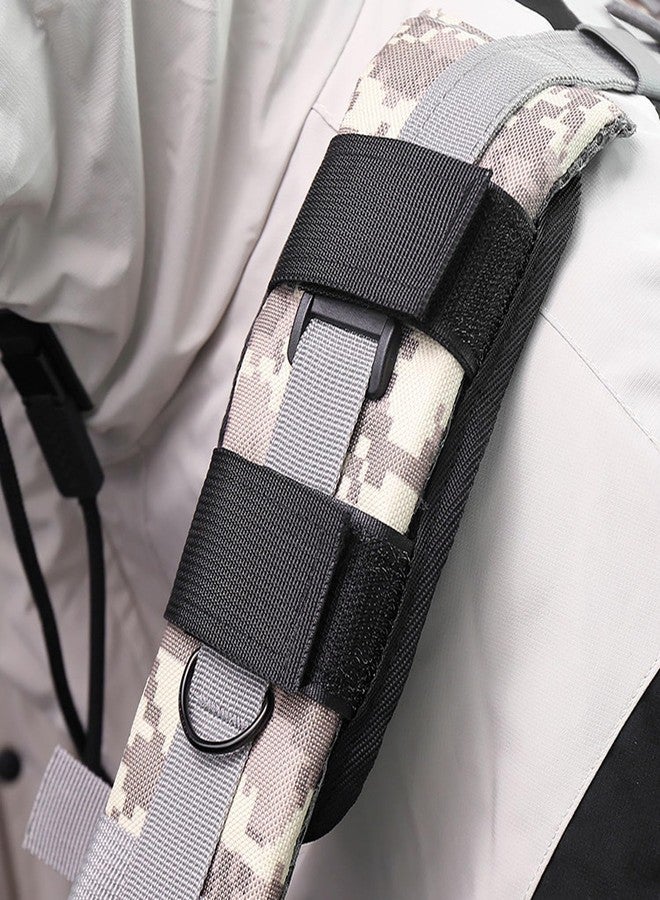 ArrErr 2 Pack Shoulder Strap Pad Add On Detachable Chest Bag Shoulder Pad Cushion for Laptop and Tablet Bag Case Laptop Bag Messenger Bags Crossbody Sling Bags Guitar Straps - Image 5