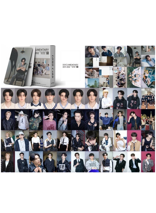 NIBEMINENT 55 Pcs Kpop ENHYPEN SEASON'S GREETIN Lomo Cards Card For Fans Collection Gifts - Image 1