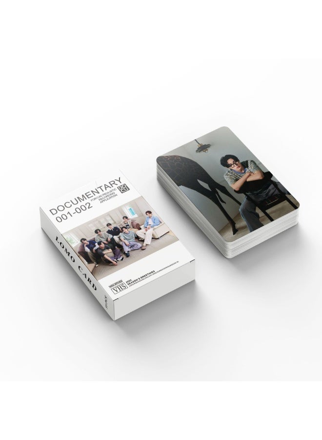 NIBEMINENT 55 Pcs Kpop ENHYPEN SEASON'S GREETIN Lomo Cards Card For Fans Collection Gifts - Image 3