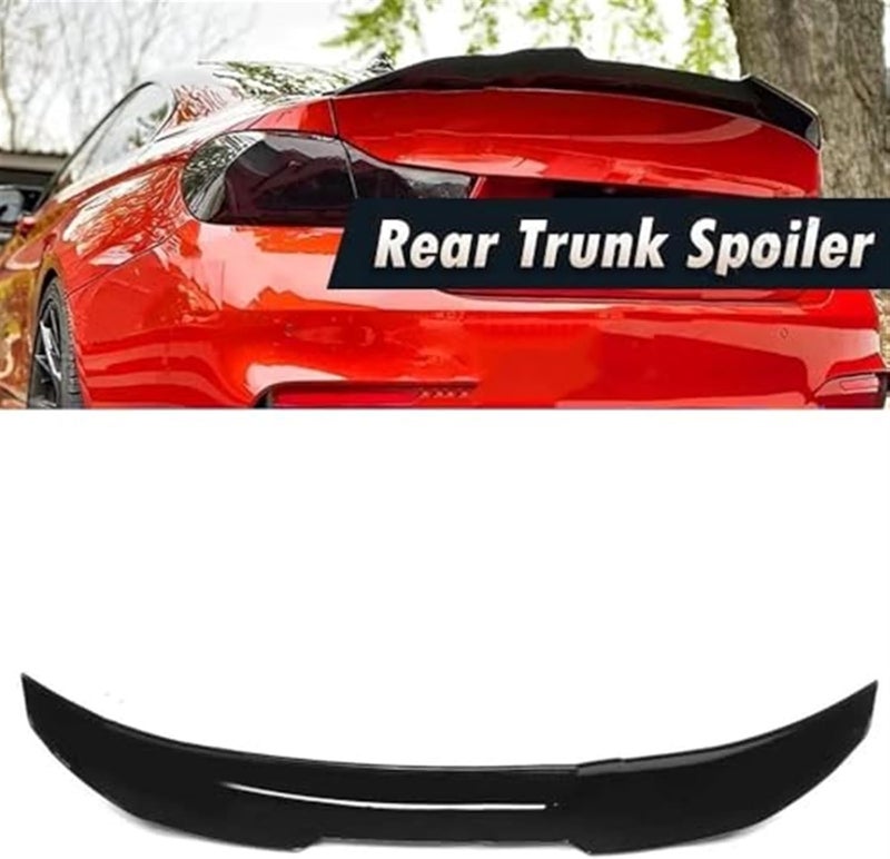 Wivplex Carbon Look Rear Trunk Spoiler for BMW 4 Series and M4 - Image 2