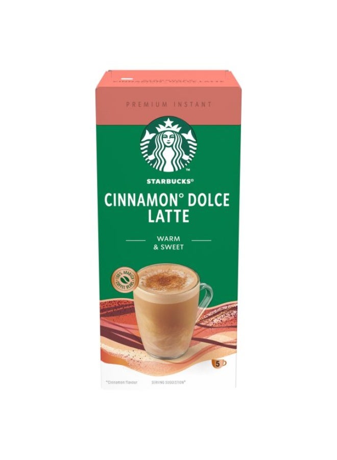 Starbucks Cinnamon Dolce Latte Flavour Instant Coffee Sachet 117.5grams Pack of 5 - Image 2