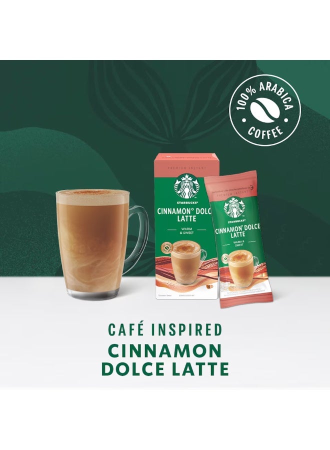 Starbucks Cinnamon Dolce Latte Flavour Instant Coffee Sachet 117.5grams Pack of 5 - Image 3