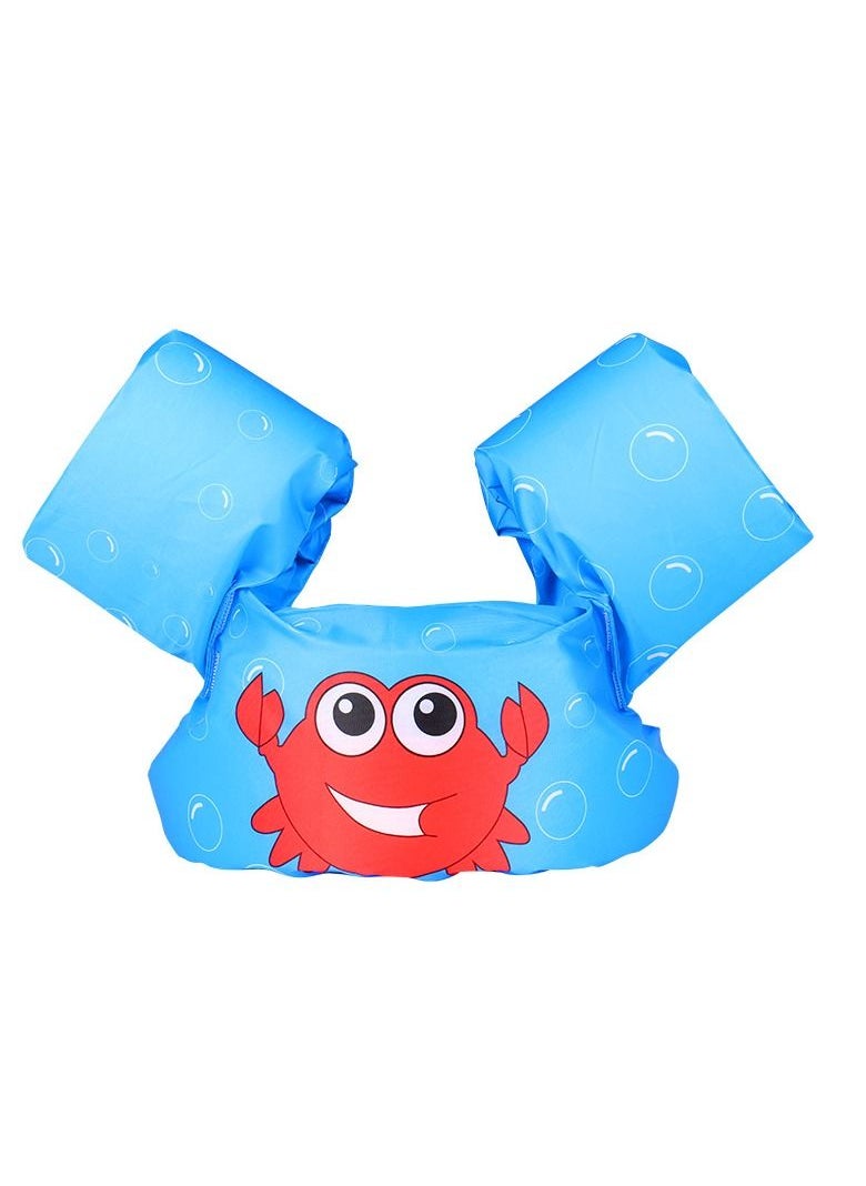 Y&D Crab Print Toddler Swimming Life Jacket  - Image 1