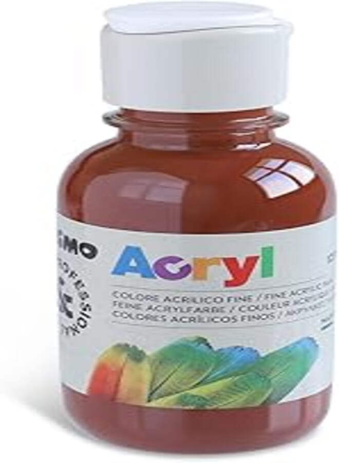 PRIMO Primo 402TA125 730 Tempera Paint, 300 ml, Brown