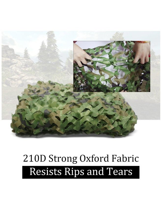 DUNCHATY StarQualityBargain Camo Netting - Woodland Military Mesh, Camouflage Mesh Netting, Perfect Camonetting for Camping Shooting Hunting, Military Themed Party Decoration 13FT dark green - Image 3