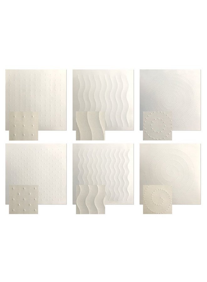 Roylco Sensory Paper, White, Model Number: SENSPAP6 - Image 1