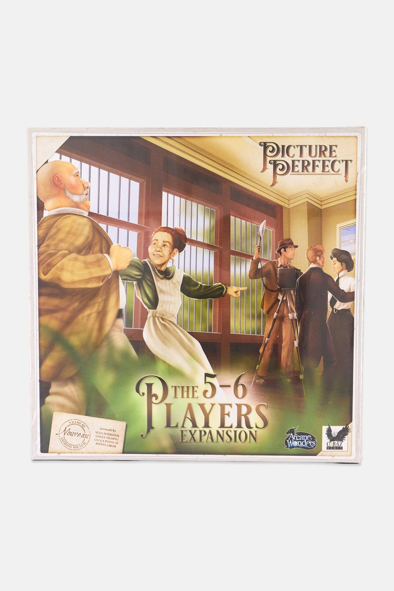 Arcane Wonders Picture Perfect the 5 to 6 Players Expansion Board Game, Green - Image 1