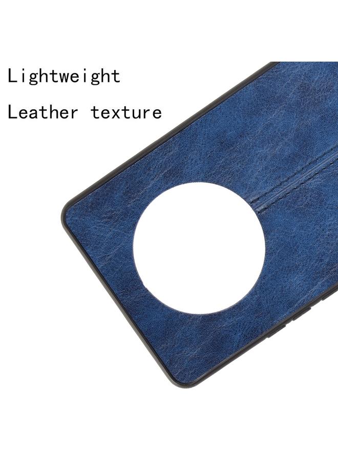 اس-توب جراب لهاتف Huawei Mate 40 Pro+ مقاوم للصدمات بنمط جلد البقر المخيط، مصنوع من مادة PC + PU + TPU - Image 4