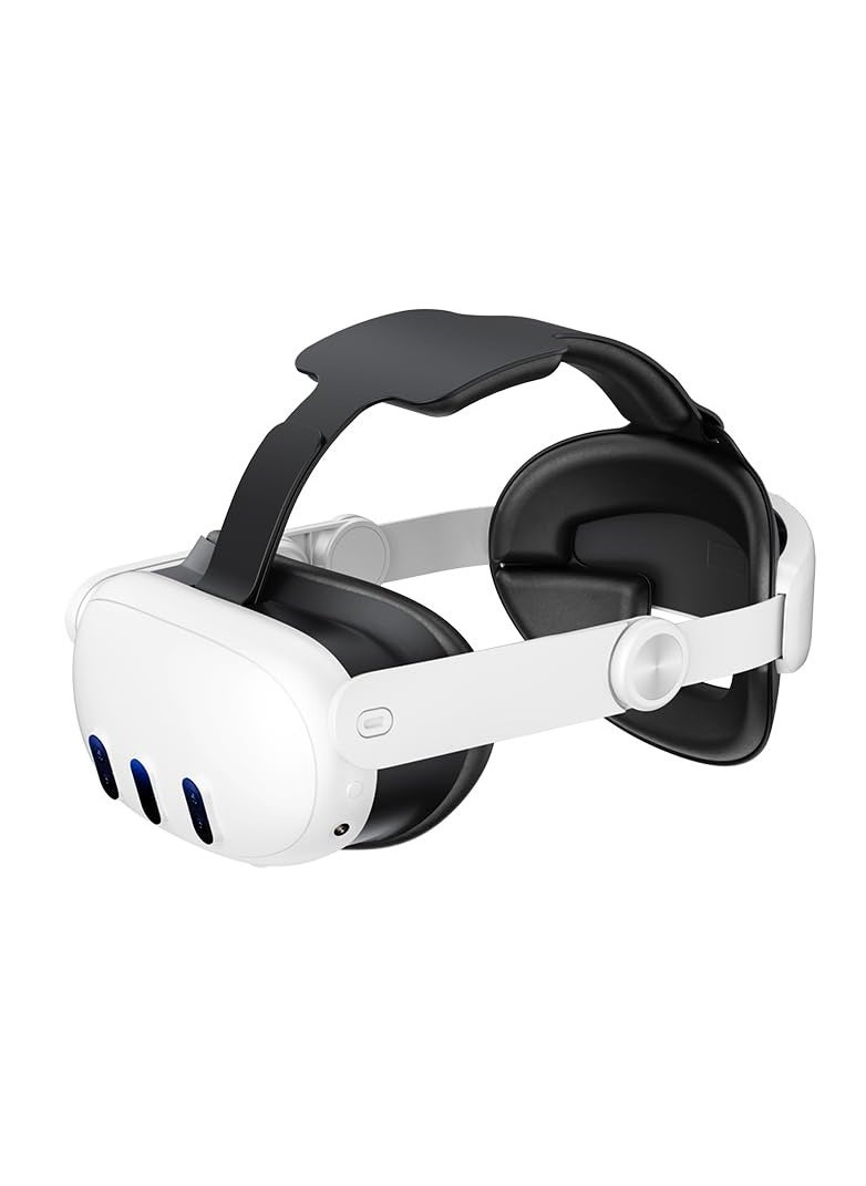 SYOSI Head Strap for Oculus Quest 3,3-in-1 Adjustable Halo Headband,Replacement for Elite Strap,for Enhanced Support and Comfort in VR, Suitable for Children and Adults Compatible with Oculus/Meta Quest 3  - Image 5