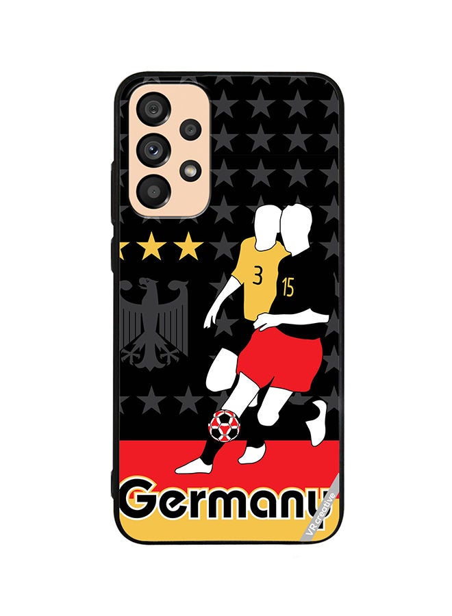 VR CREATIVE Protective Case Cover For Samsung Galaxy A33 5G Germany Football Soccer Players Design Multicolour - Image 1