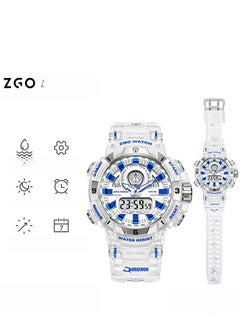ZGO Co Branded Student Gift Waterproof Night Light Multifunctional Sports Electronic Watch  - Image 1