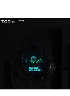 ZGO Co Branded Student Gift Waterproof Night Light Multifunctional Sports Electronic Watch  - Image 3