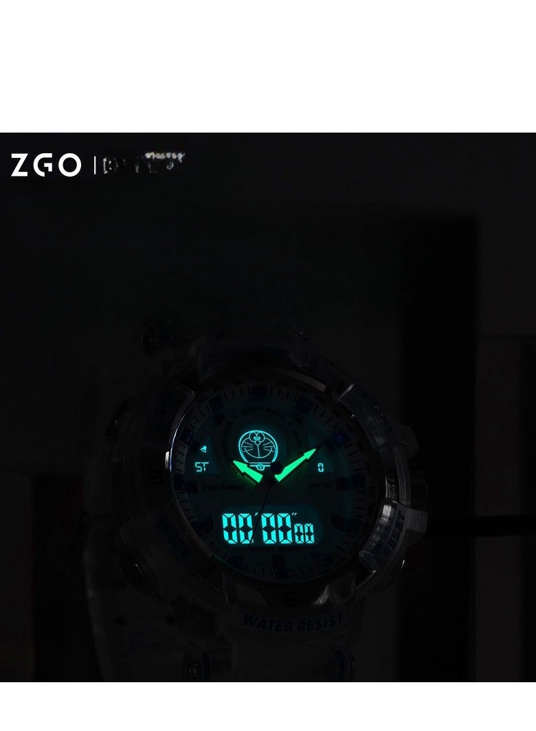 ZGO Co Branded Student Gift Waterproof Night Light Multifunctional Sports Electronic Watch - Image 3