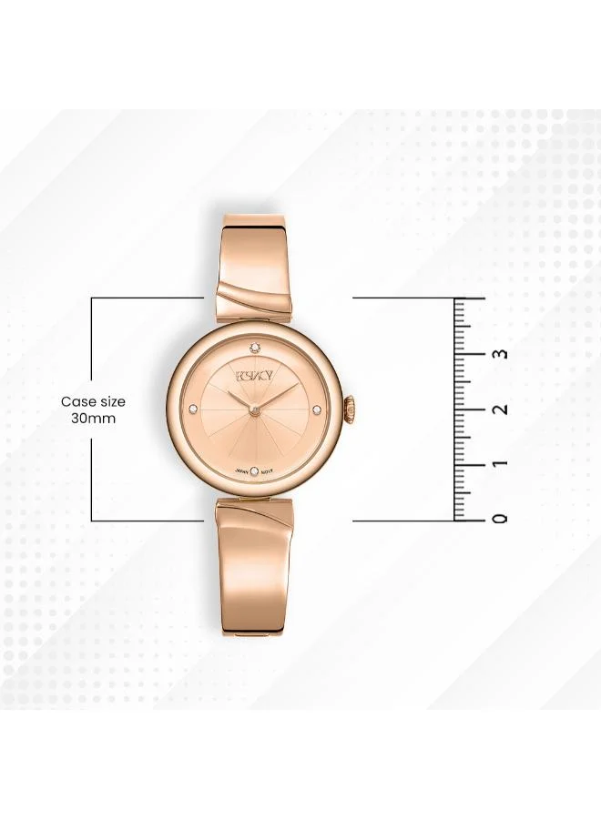 Ecstacy  Women's Stainless Steel Analog Watch E25508-RBKK - 30mm mm for Women | Best Price UAE